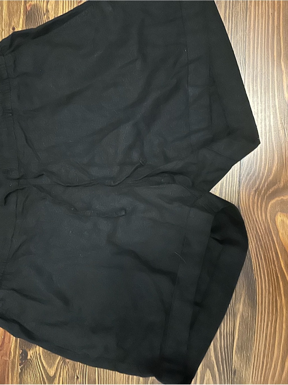 Old Navy Black linen shorts
